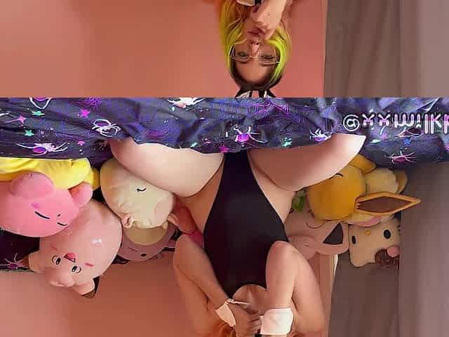 Dream bunny hotty implores to cum for u