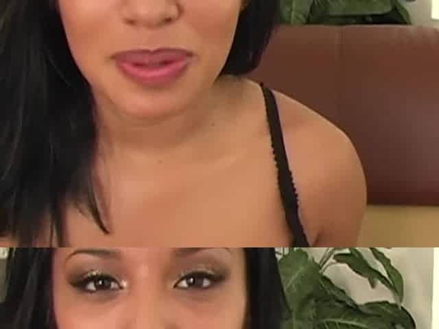 Jasmine Byrnevogliosa gets her vagina and butt screwed by 2 ramrods