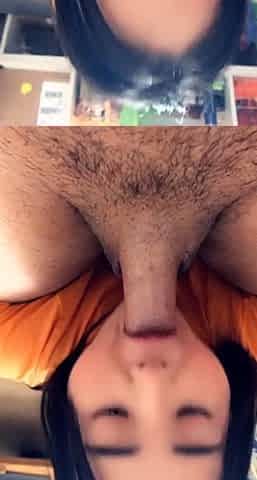 Slut gives wam deep throat pov blowjob and handjob