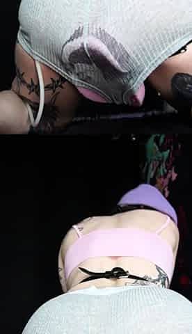 Petite small tit babe with perfect pussy masturbates
