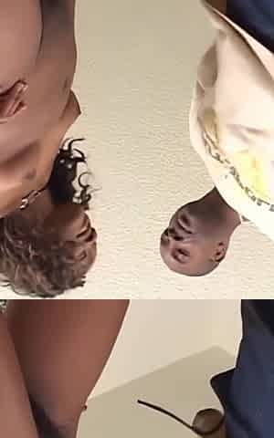 Black on Black Hot Blowjob Action
