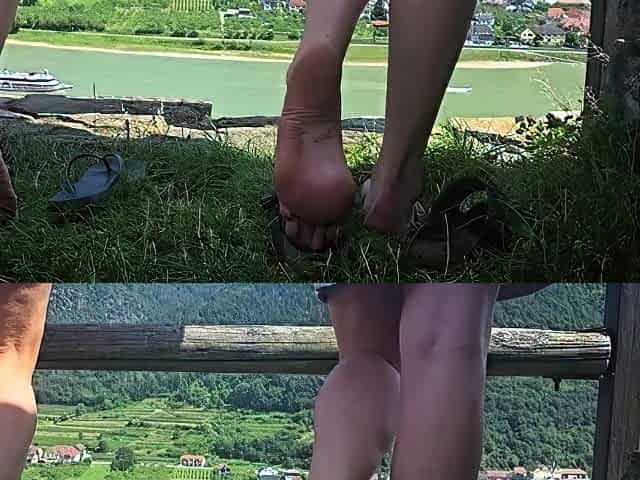 Foot Tongue Mouth And Vore Sightseeing Feet