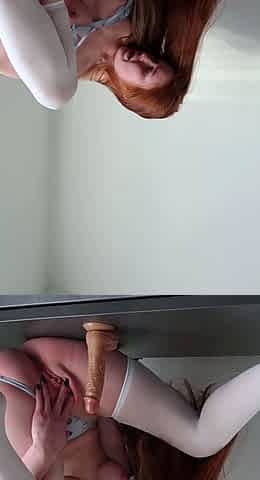 Amateur close up ass toying
