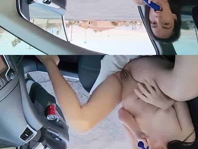 Nicole Niagara - Slut Wants To Get Caught And Lets A Stranger Touch Her Body While She