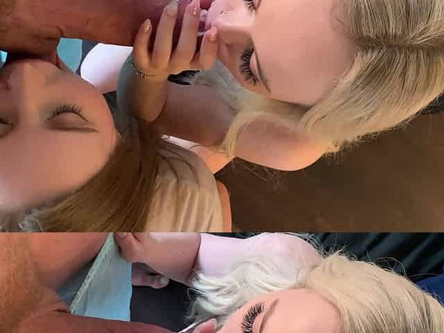 Lily Bell and Laney Grey First School Threesome 4K