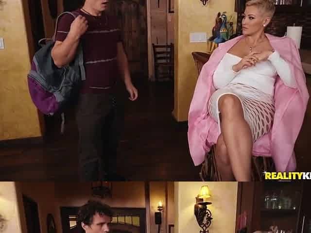 Ryan Keely And Robby Echo In Enjoyable Short-haired Stepmom Hardcore Xxx Video