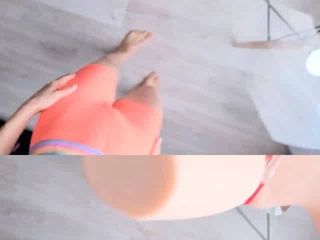 Anal Threesome with Creampie for Big-Ass Small-Tits Girl