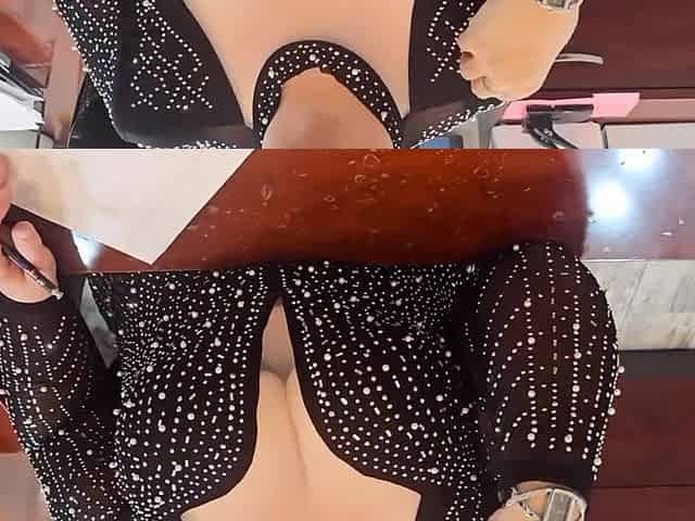 Female Boss Gets Her Panty Taken Off By Employee