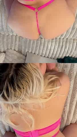 Caught Jerking off by Busty Blonde Stepmom