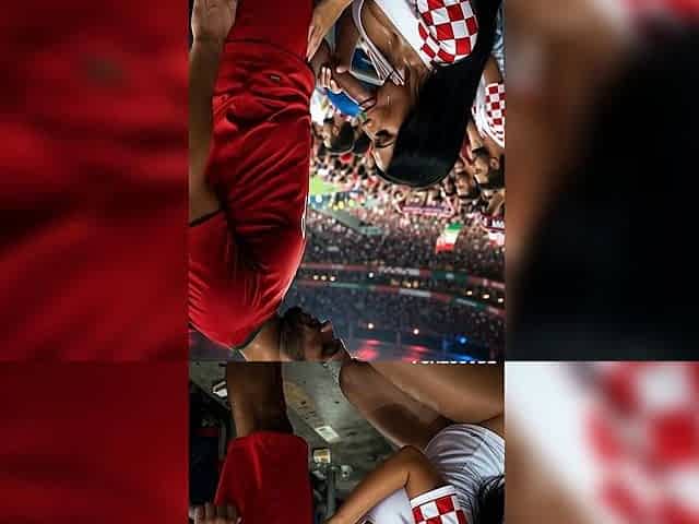 Portugal vs Croatia Fans Balcony Fuck