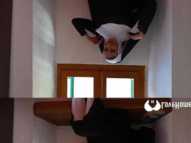 Nun in underware knows how to joy me
