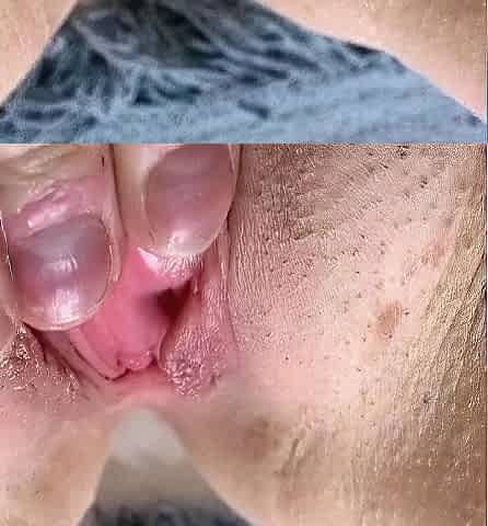 Close up MILF masturbation