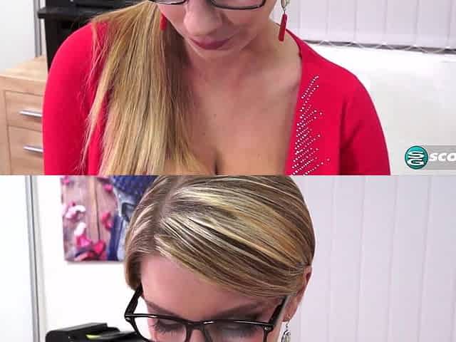 Katarina Dubrova POV Office Sex and Big Boob Creampie