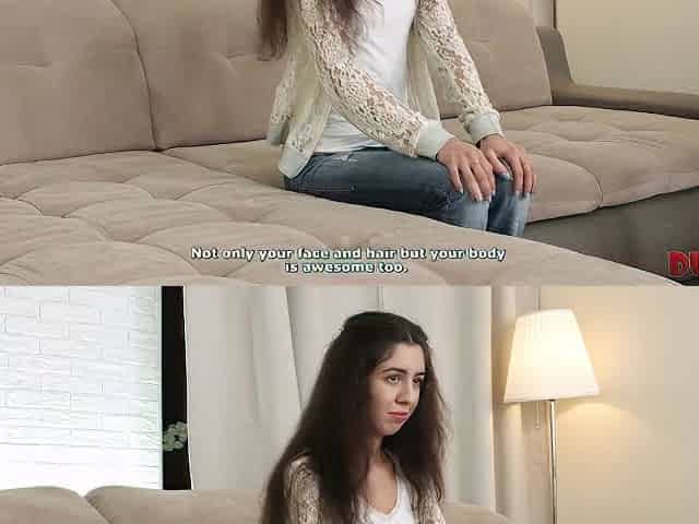 Fragile Belle Into Quick Sex With So-called Agent