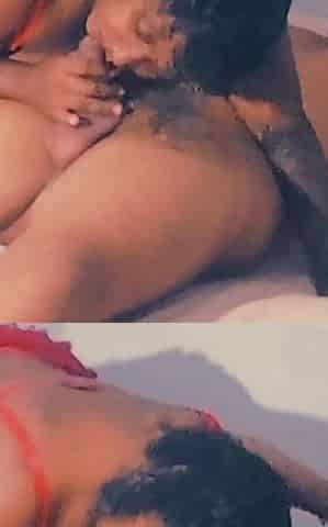 Married Sucking Friend in the Bedroom While Husband Is in the Living Room and Doesn't Even Suspect Anything While His Friend in