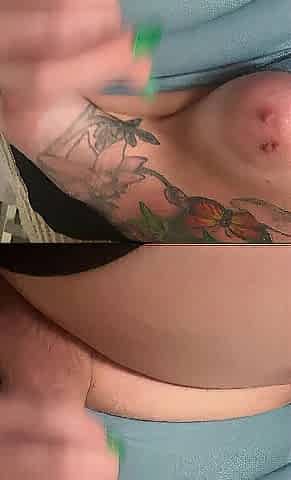 Ts Diana Deelight POV jack off large breasts and wang