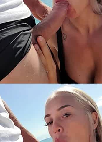 Olivia Ryder Blonde Blowjob Brunette Car Handjob