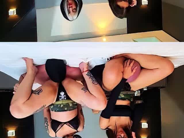 Manu Albertine Face Sitting - Double Face Sitting By Kali