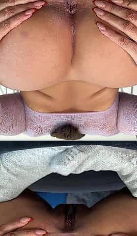 gaping gap insane to gulp your rod and balls