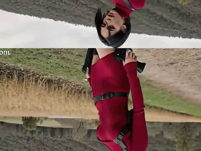 Ada Wong from Resident Merciless Screwed Hard (AI-Generated)