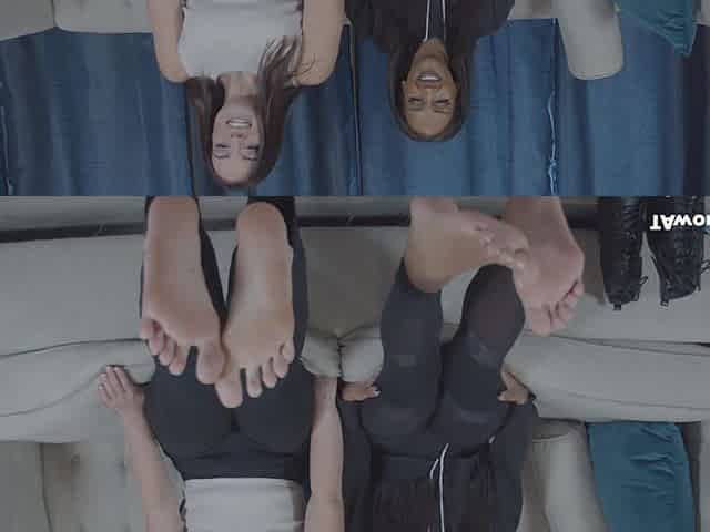 Bare Soles and Pants JOI