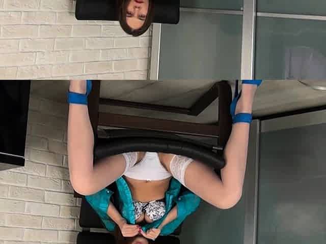 Amateur striptease and Solo masturbation