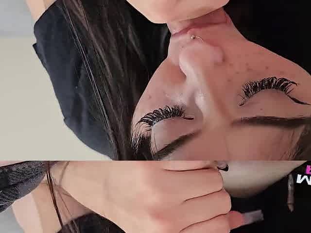 SHY ROCK HOTTY MERELY WISHES TO SUCK MY DONG AND I CUM ON HER FACE