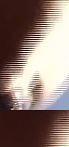 Smiling Brunette Flashes Big Tits and Sucks Throbbing Cock