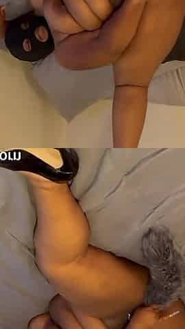 Shaking My Booty with Tail Butt Plug