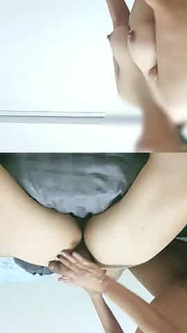 Riding My Husband's Dick, My Pussy Is Full of Cum