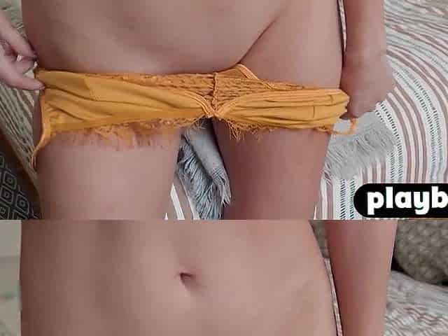 Large boobs Fernanda Pacheco hawt posing and honey in nature's garb sexy body in underware