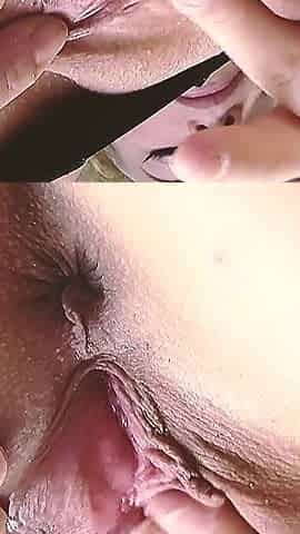 Jerking Girls Scene-4_sexy Blonde in Lingerie Inserts a Dildo Into Her Tight Pussy