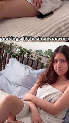 I Caught My Stepsister Naked After Shower and Fucked Her