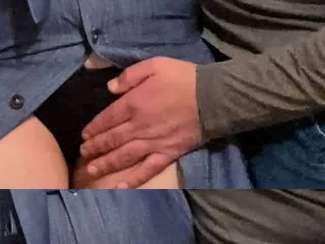 Omg!!! the Stranger's Hand Under My Dress in Subway