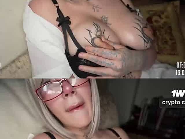 Nerd nymph turns mischievous for porn - LilMilk - kinky naked woman!