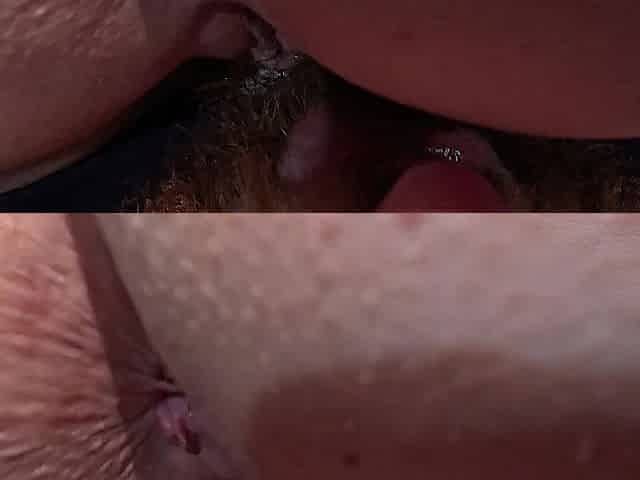 This babe sat on my face with her large arse, then on my weenie, and then this guy banged me from behind.