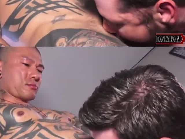Damian Dragon - Compilation Of Damian X Dragons Lovers Sucking Hard Cocks