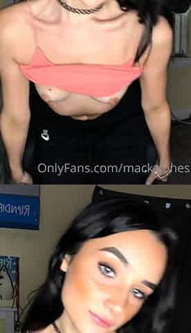 Small titted teen from EU masturbating