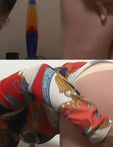 Horny Spanish MILF Olga Cabaeva Pees in the Shower