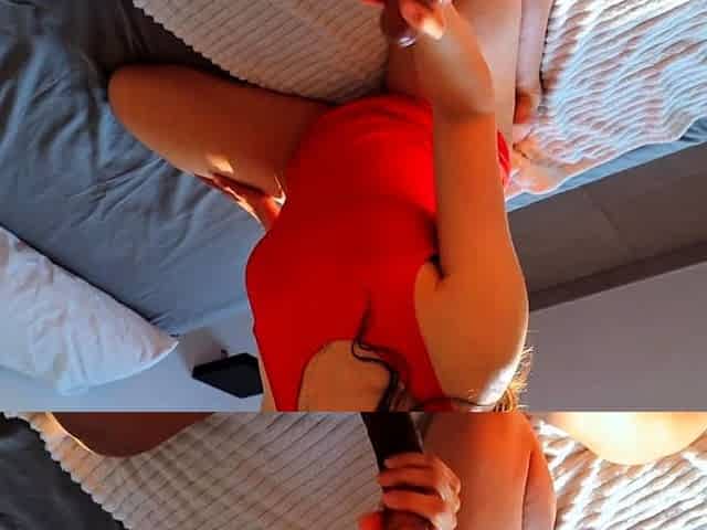 Latina goddess gives her tight pussy to her stepbrother!
