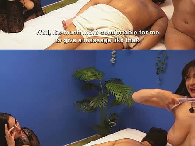 I Teach the New Girl How to Give Massages with a Happy Ending