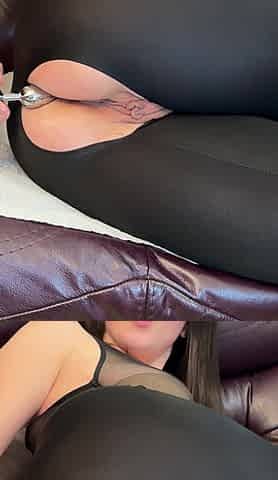 Asian MILF with Analplug in Ass Masturbate to Have a Orgasm Squirt 60fps