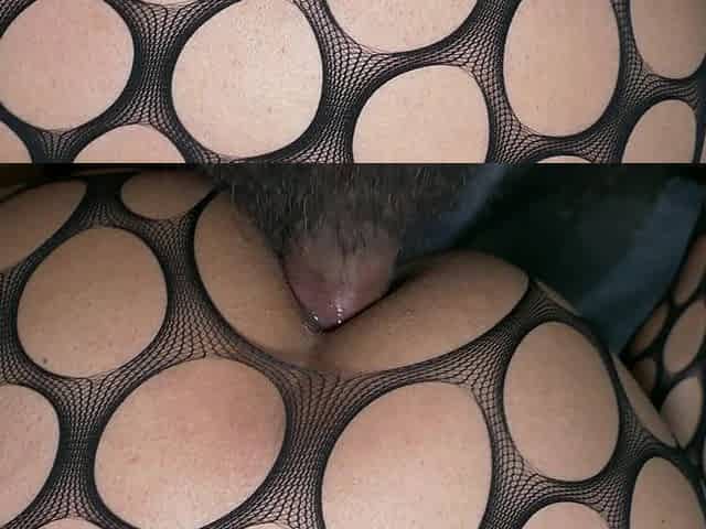 Anal Creampie with Abundant Cum in the Open Ass of a Horny MILF with a Huge Butt