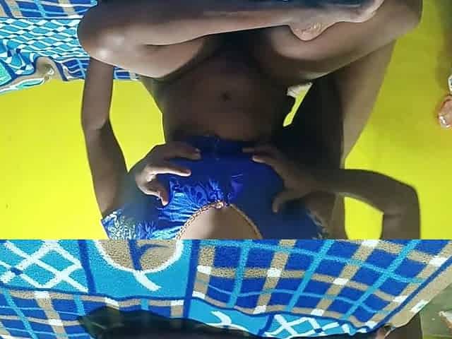 Indian Village House Wife Dress Removed and Hot Showing