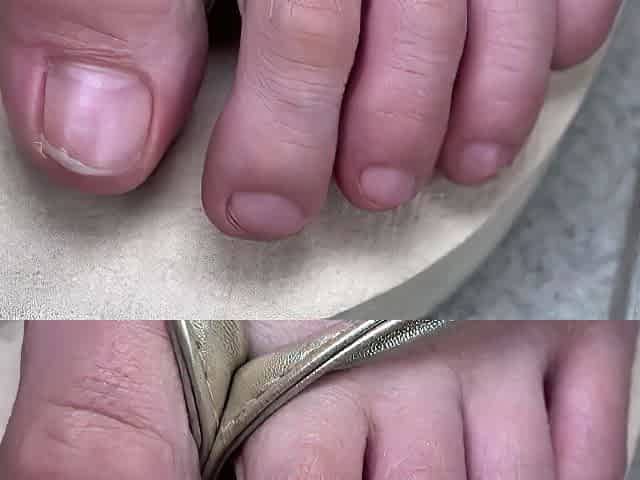 Maitresse Madelines solo foot fetish POV