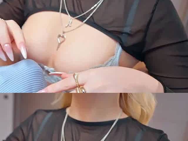 Hot huge titted blonde solo toy fuck