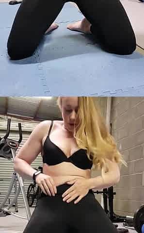 Strip Tease in My Home Gym
