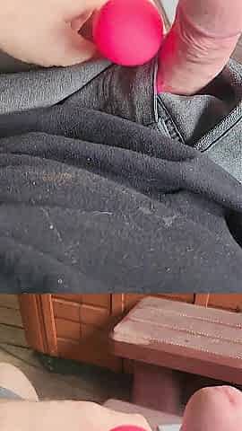 Outdoor cum with wand