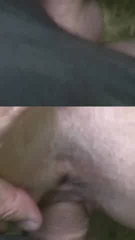 Cute French Blonde Fucked Outdoors