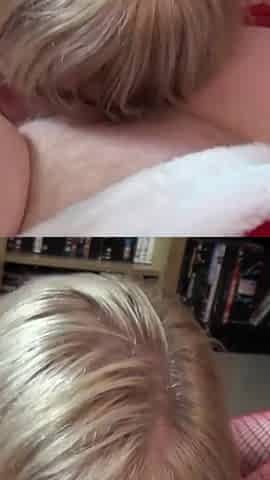 Threesome on Christmas eve